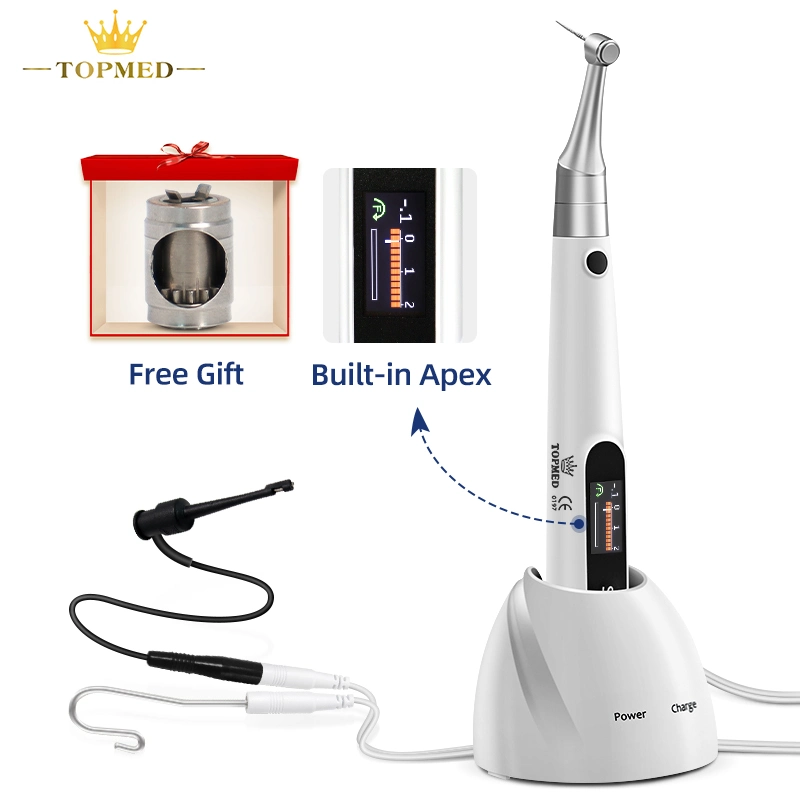 Wireless Dental Endodontic Root Canal Treatment 2 in 1 Endo Motor with Built in Apex Locator