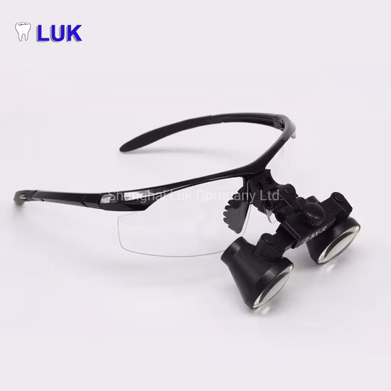 Todos los instrumentos médicos de aumento Lupa óptica dental quirúrgica con faro LED